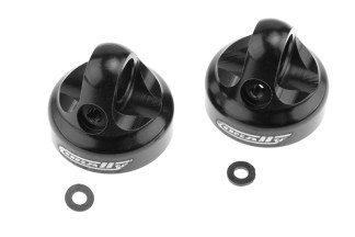 Shock Body Cap - Top - Aluminum - 2 pcs: SBX410