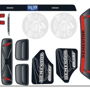 Body Decal Sheet  - Dementor XP 6S - 1 pc