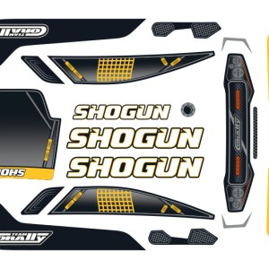 Team Corally Body Decal Sheet Shogun XP 6S