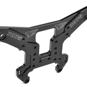 Shock Tower - MTL - Swiss Made 7075 T6 - 5mm - Hard Anodized - Black