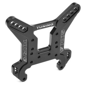 Shock Tower - Rear - Swiss Made 7075 T6 - 5mm - Hard Anodized - Black