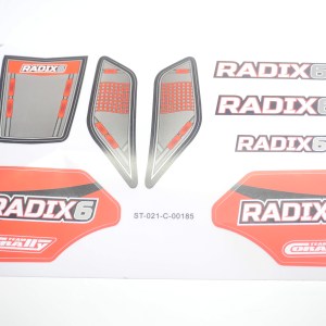 Body Decal Sheet  - Radix 6S - 1 pc