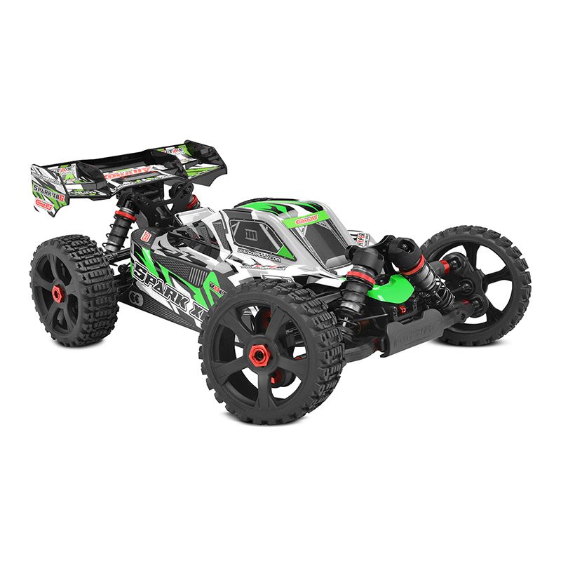 Spark XB6 1/8 6S Basher Buggy, ROLLER, Green – Team Corally USA