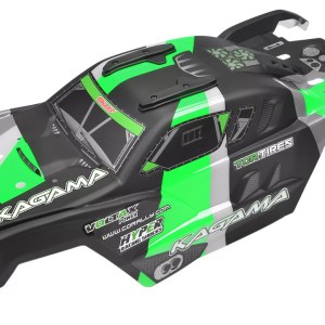 Team Corally Green Kagama Body Painted and Cut