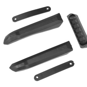 Roof Skids, Punisher 4, Composite, 1 Set