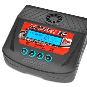 Ultra-X 80 AC/DC Balance Charger, 80W, 1-6S Lixx, 1-15 Nixx, 2-20V PB
